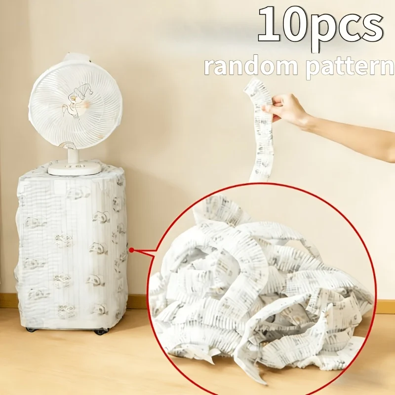 10 Pack Large Thick Elastic Dust Cover Random Pattern Multipurpose Protector For Kitchen Appliance Electronic Luggage Home Use