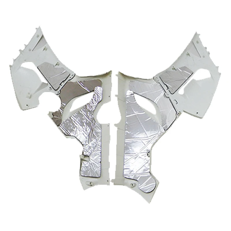 For Kawasaki Ninja ZX-6R 636 2005-2006 ZX6R Motorcycle Accessories Pre-Cut Belly Fairing Heat Shield Mat Insulation Protection