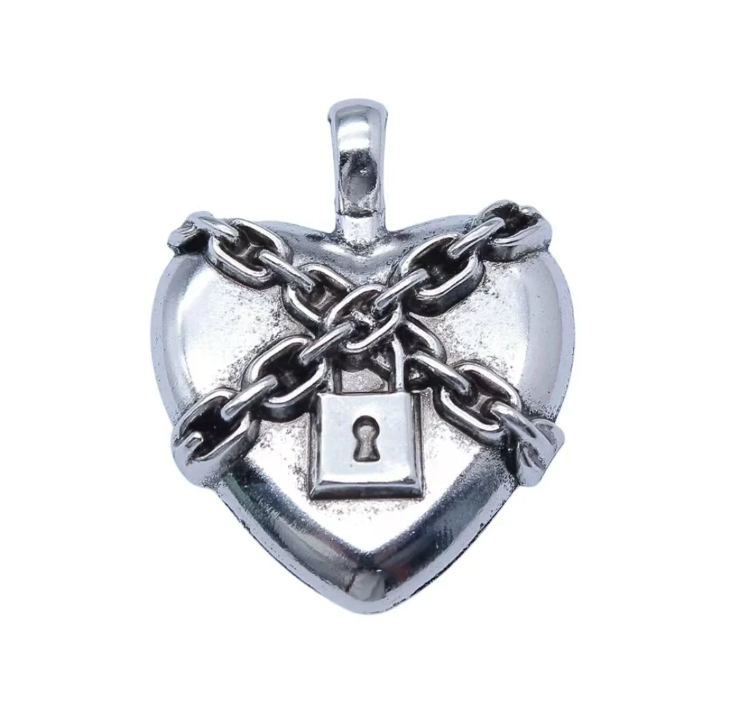 

8pcs 26x33mm Zinc alloy metal tibetan silver plated charm T0484 for jewelry making
