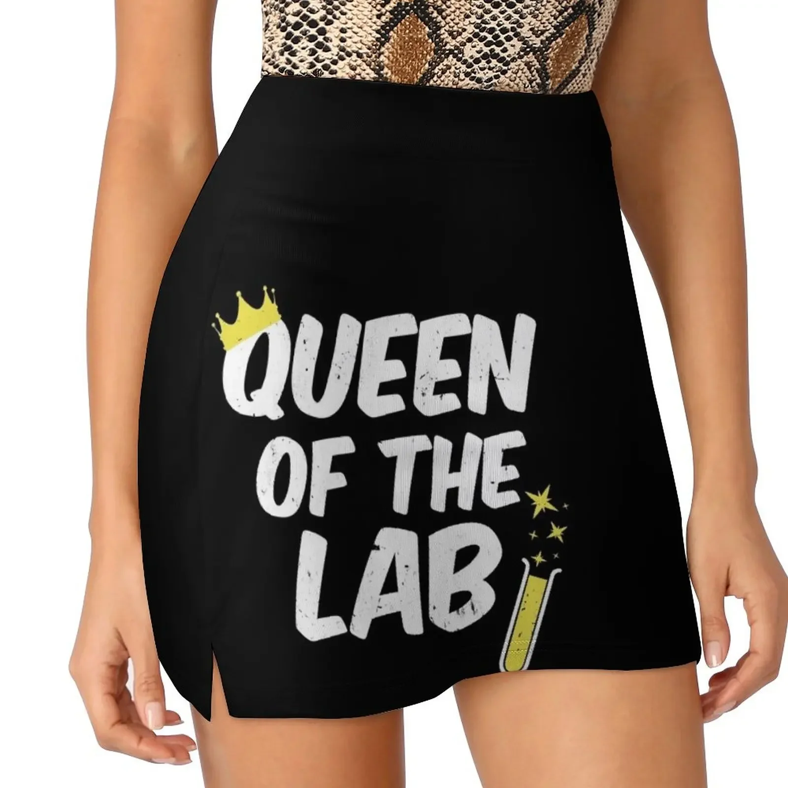 

Queen Of The Lab Mini Skirt Miniskirt woman 90s vintage clothes Women skirt