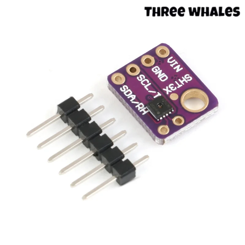 SHT30 Digital Output Temperature and Humidity Sensor Module IIC I2C Interface 3.3V GY-SHT30-D For Arduino