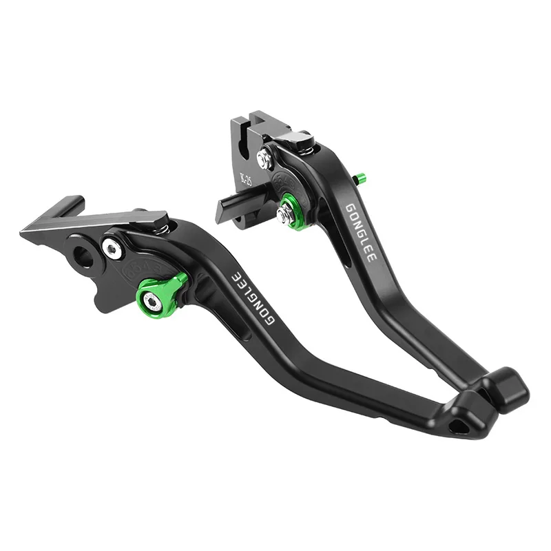 Palancas de embrague de freno cortas de aleación de aluminio para KAWASAKI Ninja 400 Z400 2018-2024