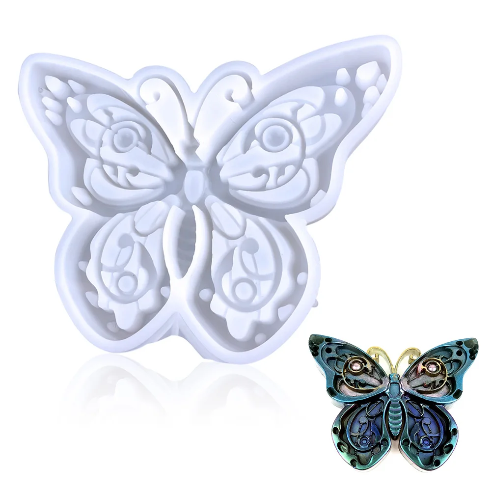 

Butterflies Wall Decor Pink Room Butterfly Crafts DIY Silicone Mold Shape Fudge 3D Mold for Epoxy Resin Casting Reusable