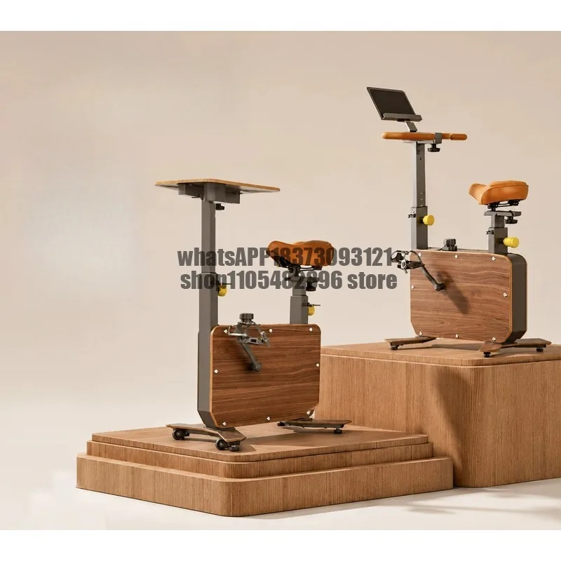 Sports main body free installation of magnetic control exercise bike, desktop multi-functional lazy sports equipment bicycle