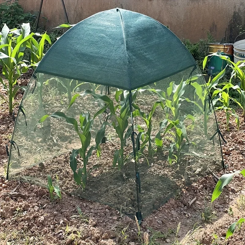 1 Stück Netz-Pflanzenschutzabdeckung - UV-Schutz für Garten, Gewächshaus, Rasen & Terrasse, Langlebiger Outdoor-Gartenschutzstoff – Detail 2