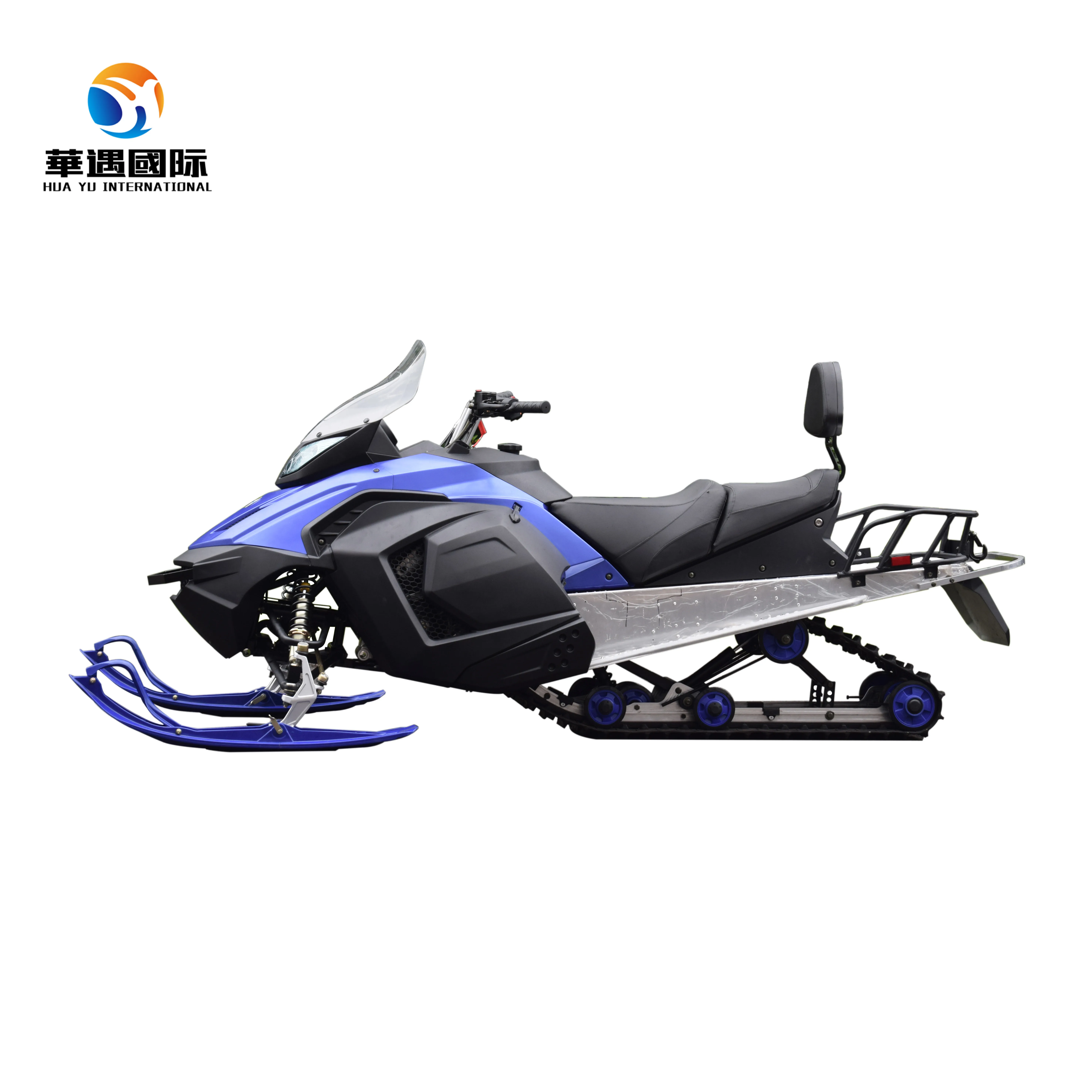 300CC two person sled ride Powerful chinese snow moto HY300 snowmobilecustom