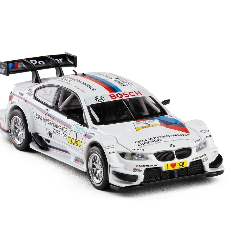 1:32 bmw m3 dtm luxo carro de corrida alta simulação requintado diecast brinquedo veículos estilo do carro liga modelo carro puxar para trás carros f299