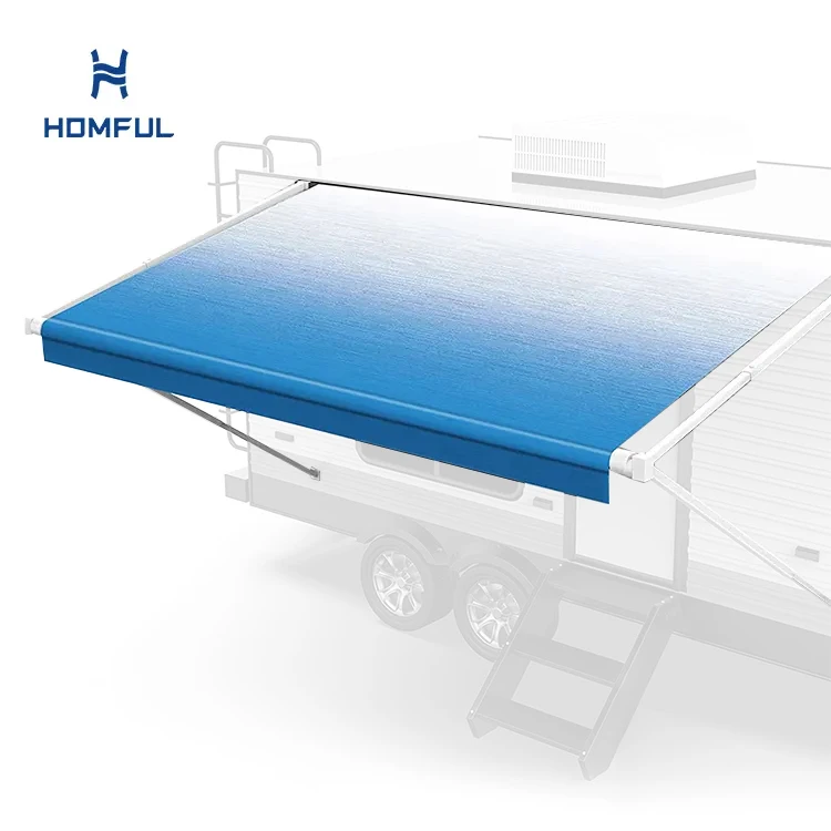 

Аксессуары для автофургонов HOMFUL, кассетный выдвижной тент для автофургонов, замена ткани, универсальный навес для дома на колесах, каравана, замена ткани