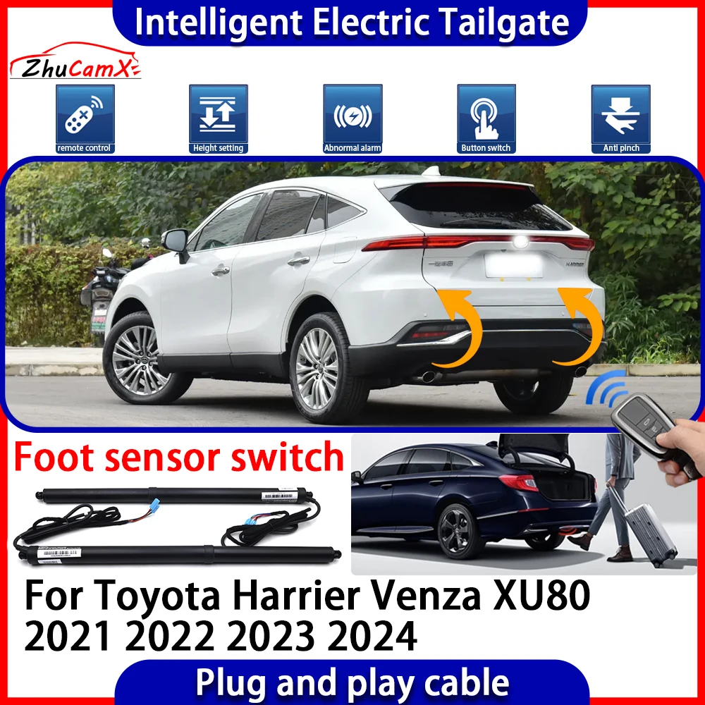 

Automatic Lifting Opening Trunk Intelligent Electric Tail Gate Lift Tailgate for Toyota Harrier Venza XU80 2021 2022 2023 2024