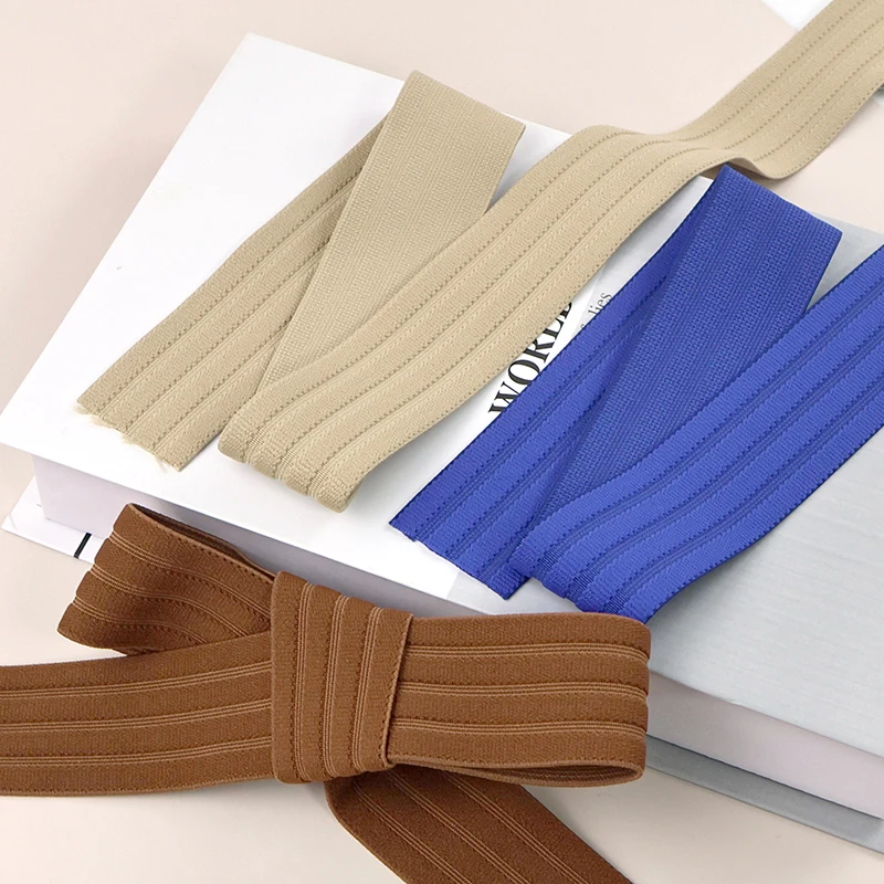 

5Meters 40mm Soft Nylon Rubber Bands Pants Waistband Elastic Band Jeans Underwear Strap Belt Stretch Tape DIY Sewing Accessories