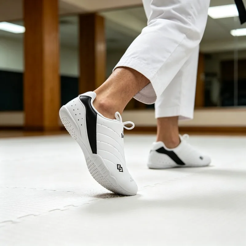 Professional Taekwondo Shoes Men Anti-Slip Taiji Shoes for Men Unisex Men Martial arts Sneaker Top Quality Martial Arts Shoe Man