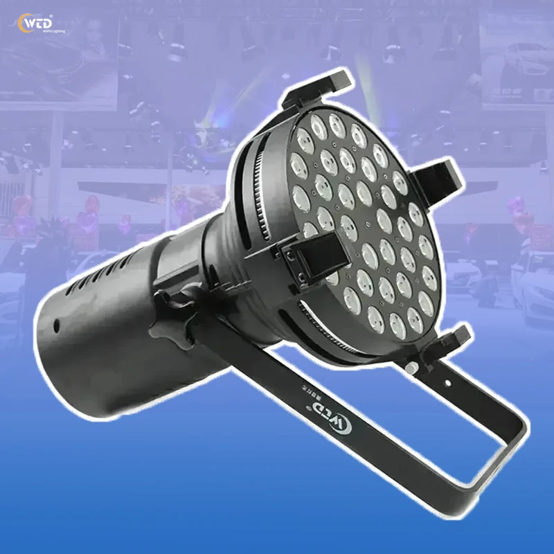

AOPU Waterproof 36pcs 10W DMX Control LED White Exhibition Light Auto Show Light Car Show Par Can Stage Light