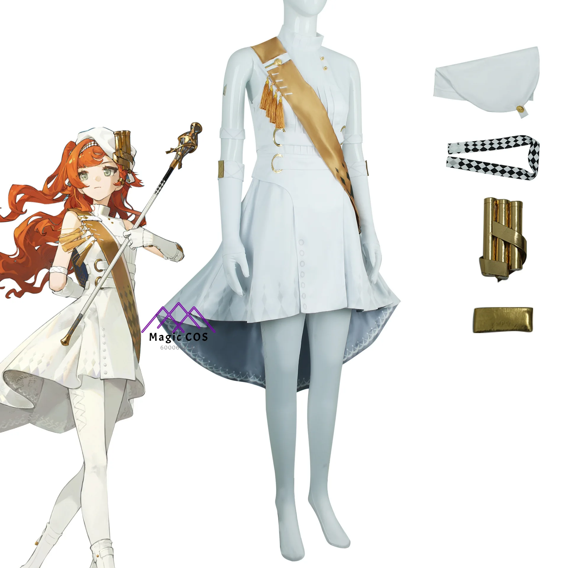 عكس: 1999 السوناتة زي المرأة ثوب ومجموعة الكسوة مجموعة كاملة عالية الجودة أنيمي الملابس لبدلة حفلة الهالوين