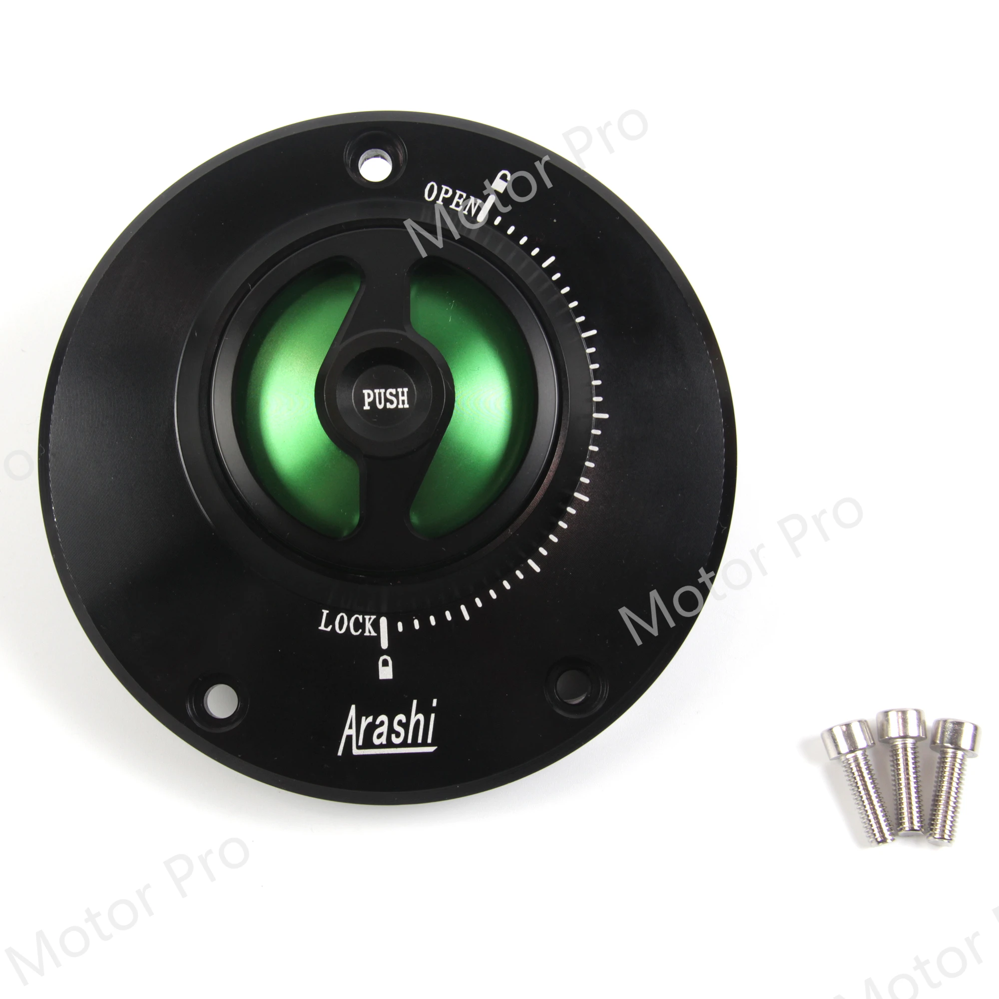 

For Kawasaki Versys 1000 2012-2017 Versys 650 2007-2017 Keylee Gas Fuel Tank Cap Waterproof CNC Ø 112mm and 3 Mounting Spot