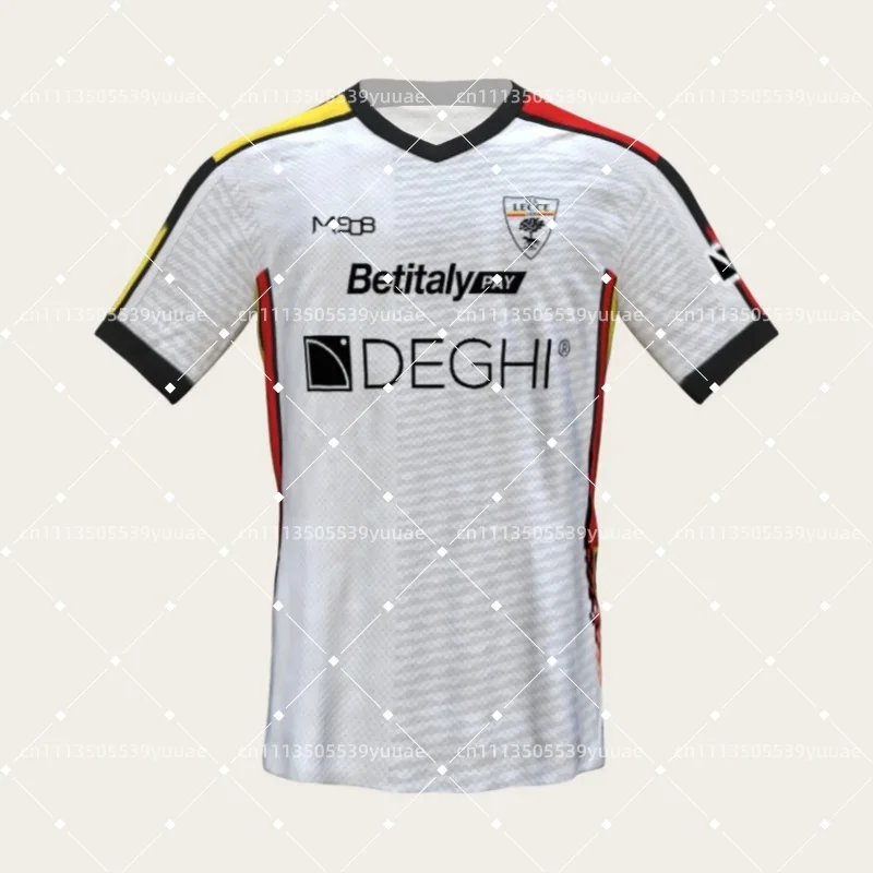 2026 new US Lecce Football Jersey Sports Casual T-Shirt Breathable Quick Dry Football Daily Training Top Men Women surfing suit