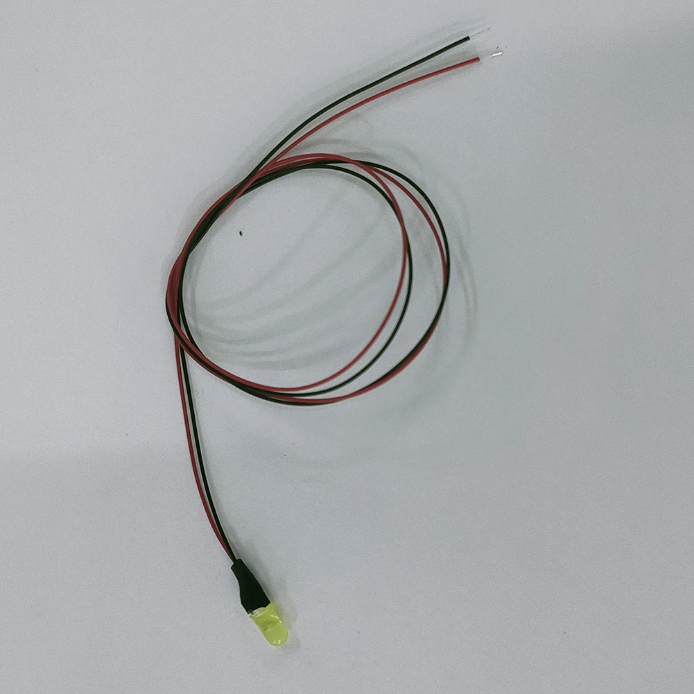 Model Parts Pre Wired Accessories Auto Flashing Complete Prewired LEDs HO Scale Toy Lights Lamps Kits With 18cm Wire