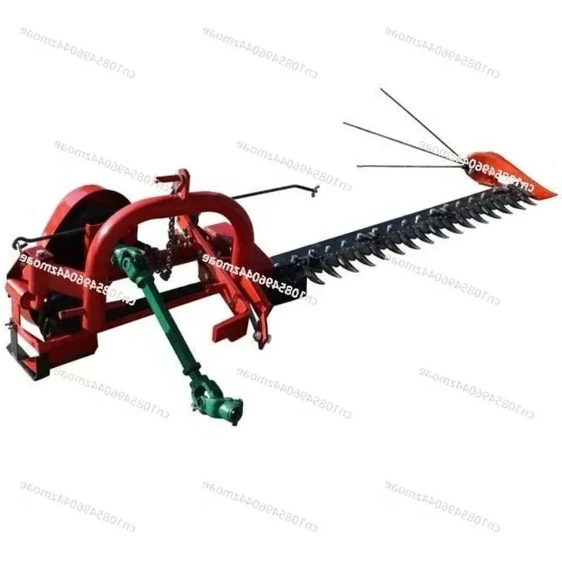 Tractor 3 Point Hitch Hay Mower, Sickle Bar Cutter for Alfalfa Grass Pasture, Agricultural Finish Mower with PTO Drive