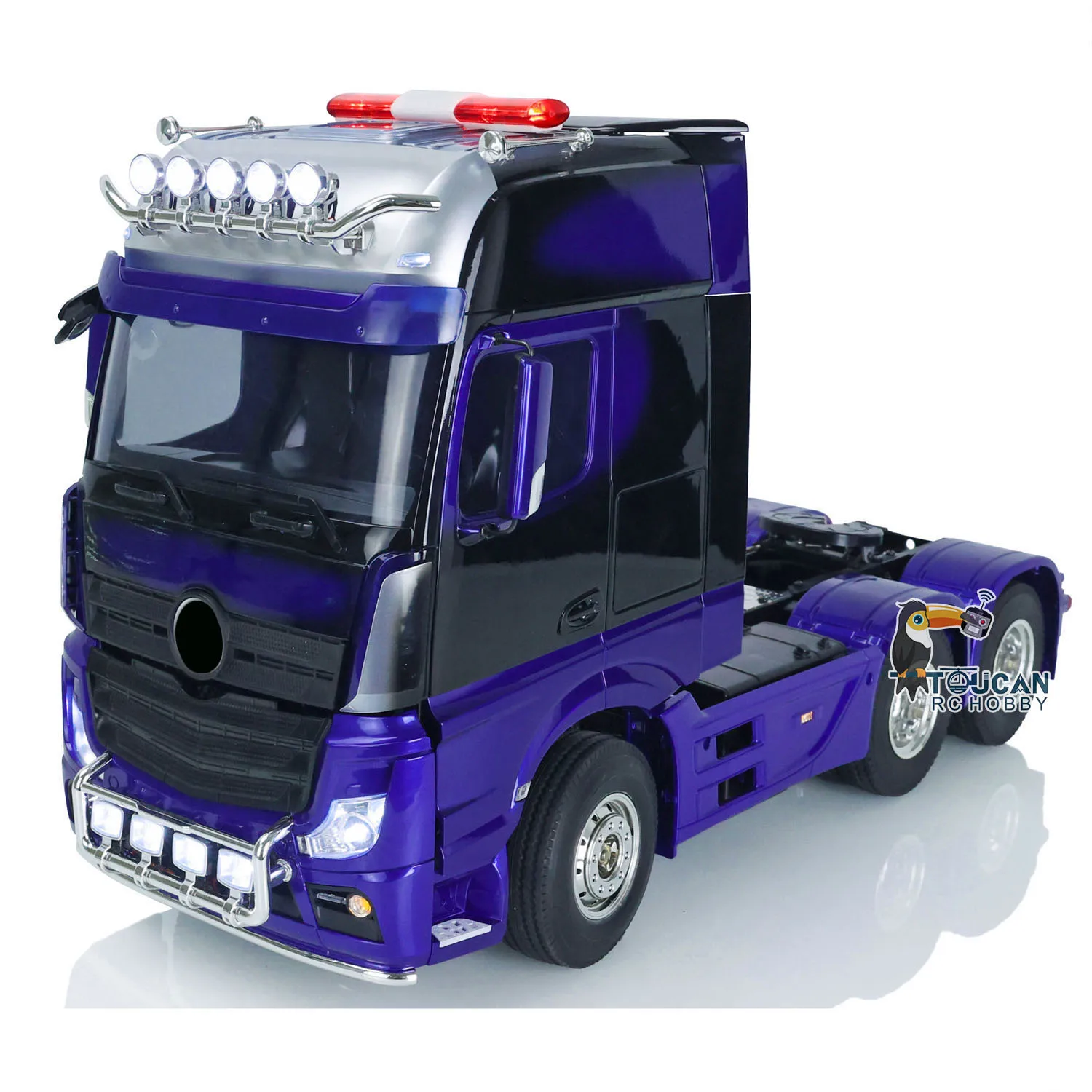 ToucanHobby 1/14 RC Tractor Truck 6x4 for Painted Assembled Construction Car Model Toys THZH1384