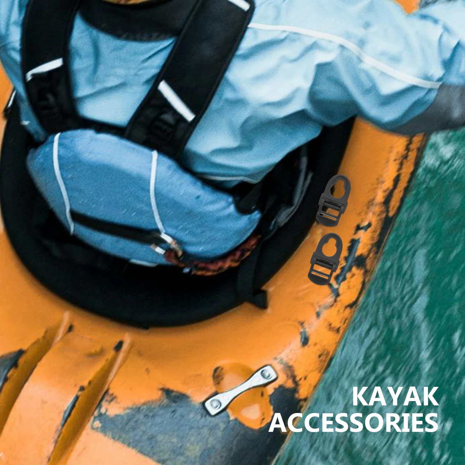 

Kayak Fasteners Seat Clips Replacement Parts Durable Strong Easy Installation Kayak Repair Kit Accessories Boat Hook Hardware