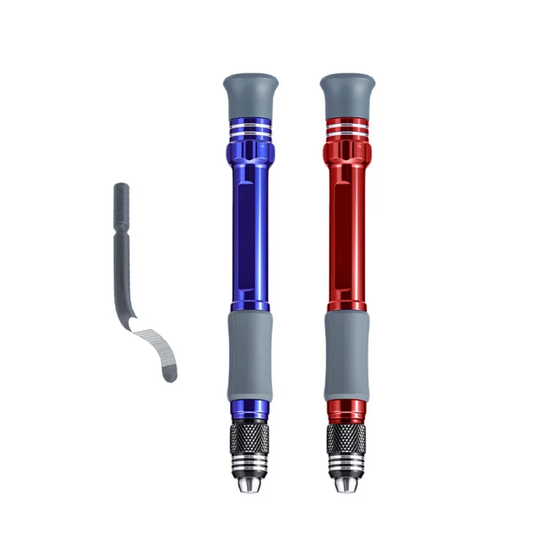 مجموعة إزالة الأزيز مع شفرات 3 قطع، مجموعة سكاكين تشذيب الأزيز، أداة إزالة الأزيز للمعادن، الراتنج، PVC-B61B #2