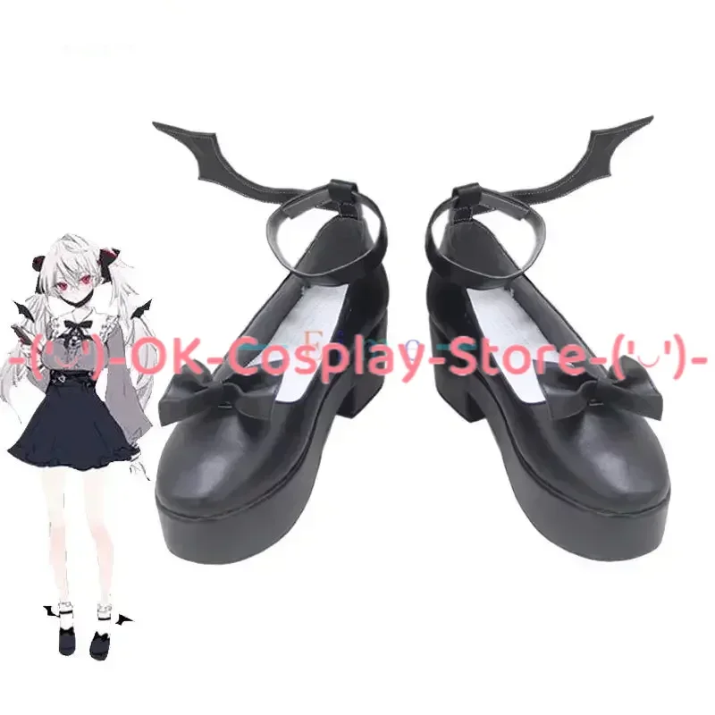 

Sanya Cosplay Shoes Halloween Carnival Boots VTuber Kuzuha Cosplay Prop PU Leather Shoes Custom Made