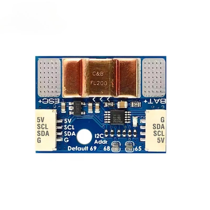 AParts 1pcs For MatekSys I2C-INA-BM Battery Monitor I2C Voltage Current Sensor For Drone UAV Power Analysis&Real-Time Telemetry