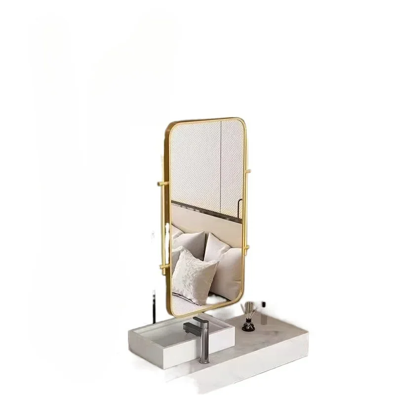 Hanging Mirror Ceiling Square Bathroom HD Reflection Explosion Proof