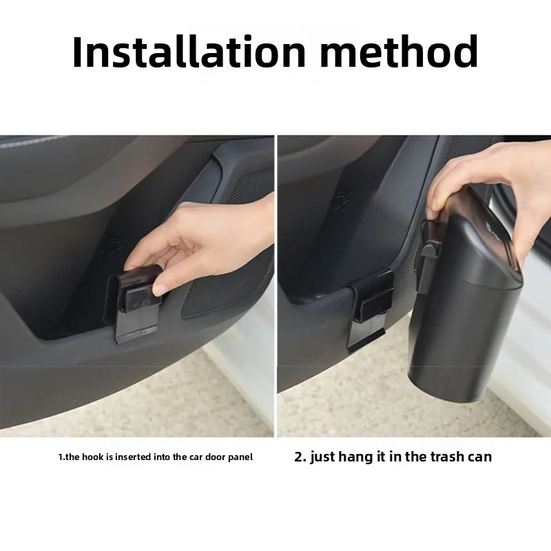 For BMW X Series 1 E84 3 F25 4 F26 5 E70 F15 6 E71 E72 F16 Car Trash Bin Multipurpose Tray Hanging Storage Trash Can Accessories