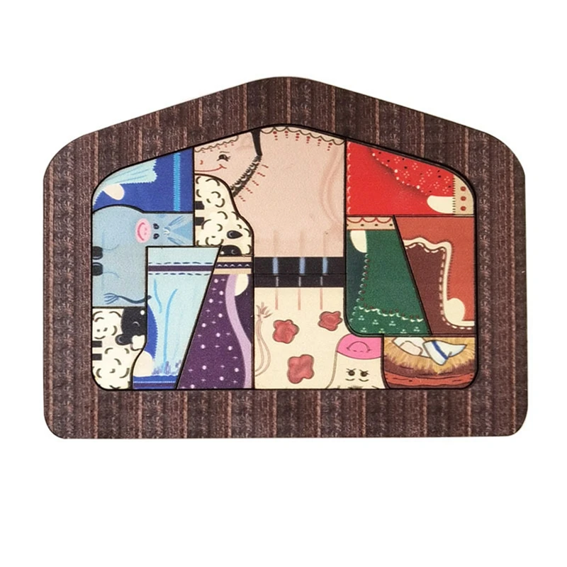

Wooden Jesus Puzzles Nativity Puzzle With Wood Burned Design Jigsaw Puzzle Game For Adults And Kids Desk Figurines-AC37