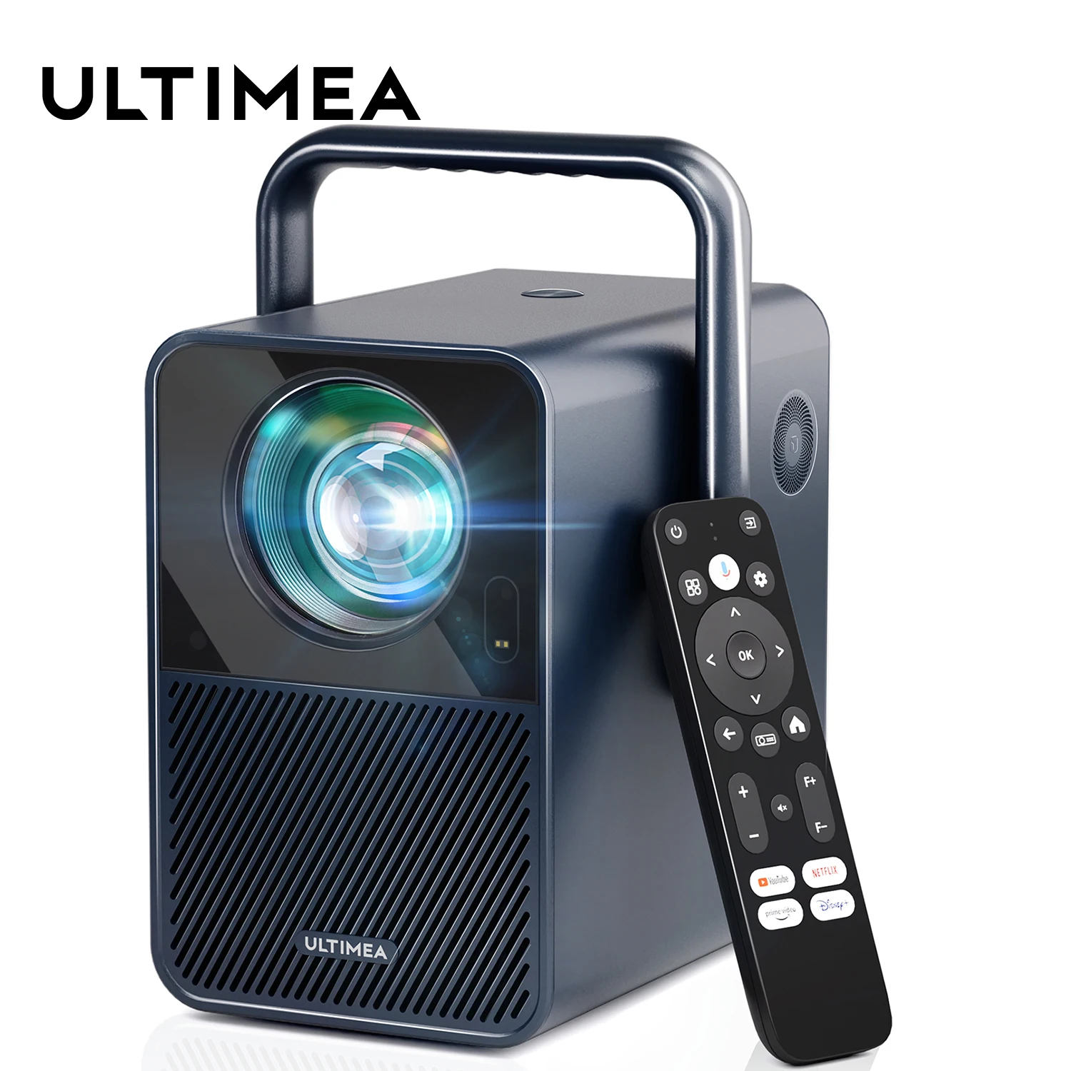 

ULTIMEA 4K Projector Android 11.0 1000 ANSI Lumen Dual WiFi Projector Full HD 1080P Home Theater Cinema Outdoor Portable Beamer