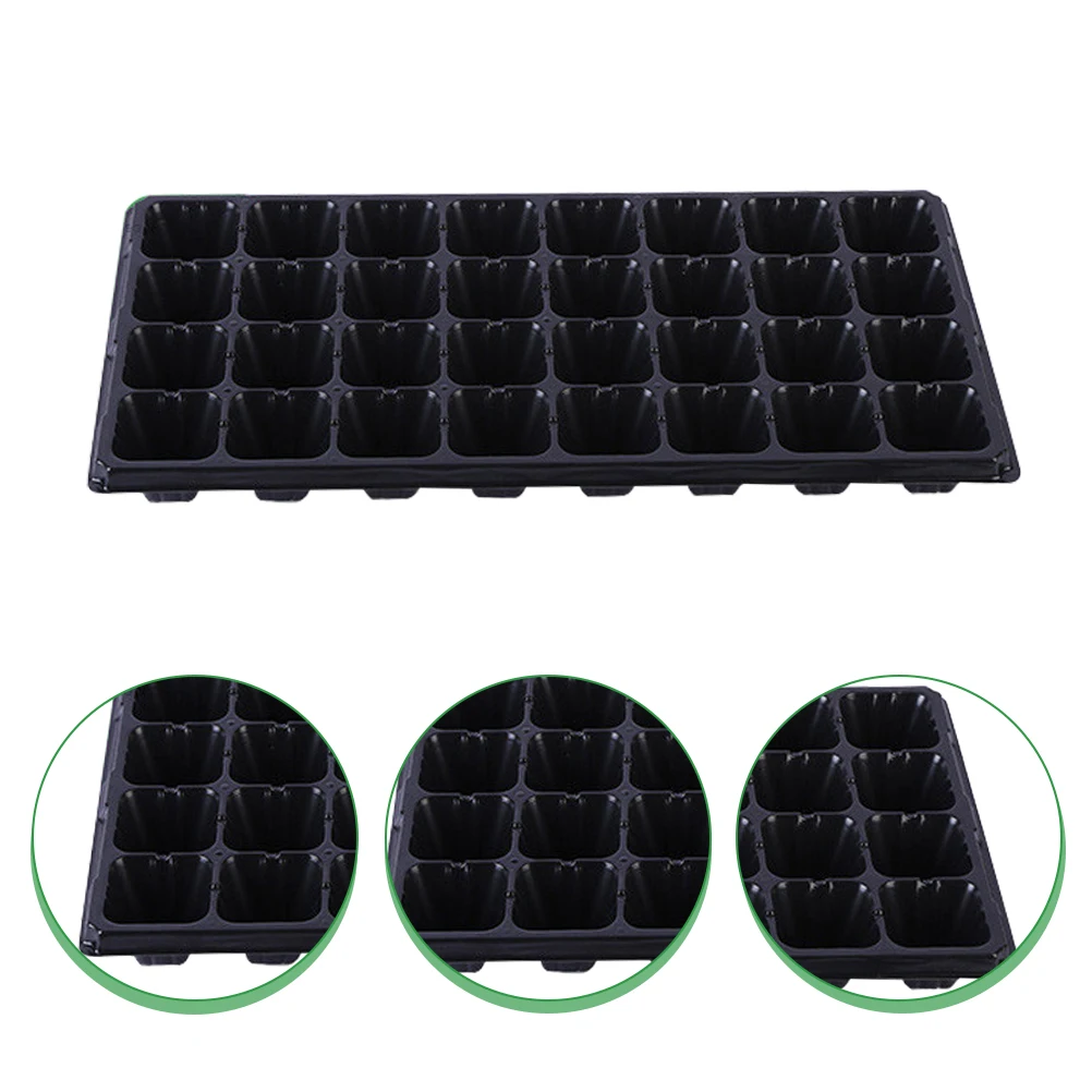 

10pcs 21-Hole Plant Germination Trays Durable Garden Propagator Tray For Outdoor Indoor Growing Starter Kit Multi-Hole Nursery