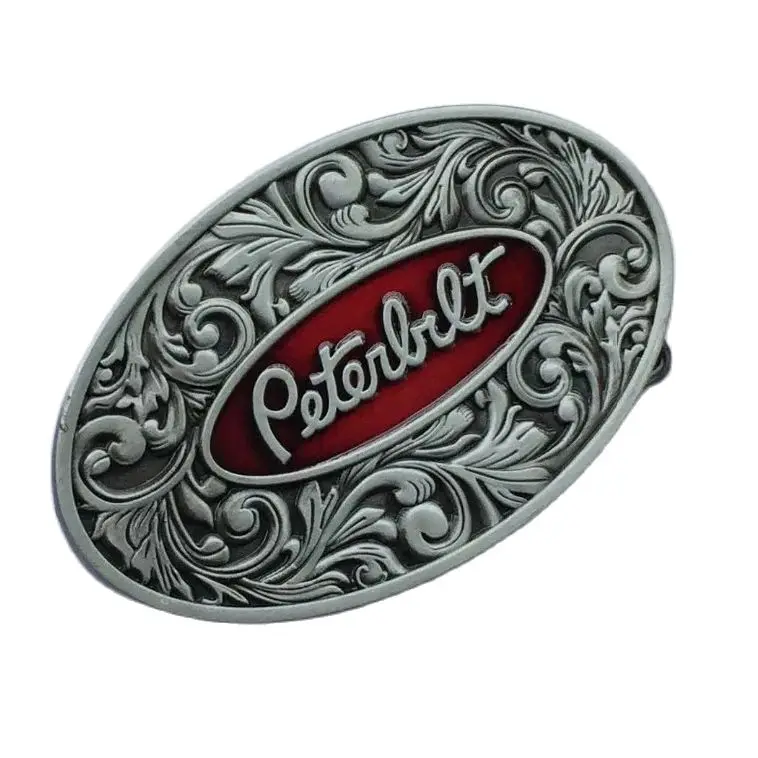 3D Flower Amercian Truck Belt Buckle SW-BY717suitable for 4cm wideth snap on belt with continous stock