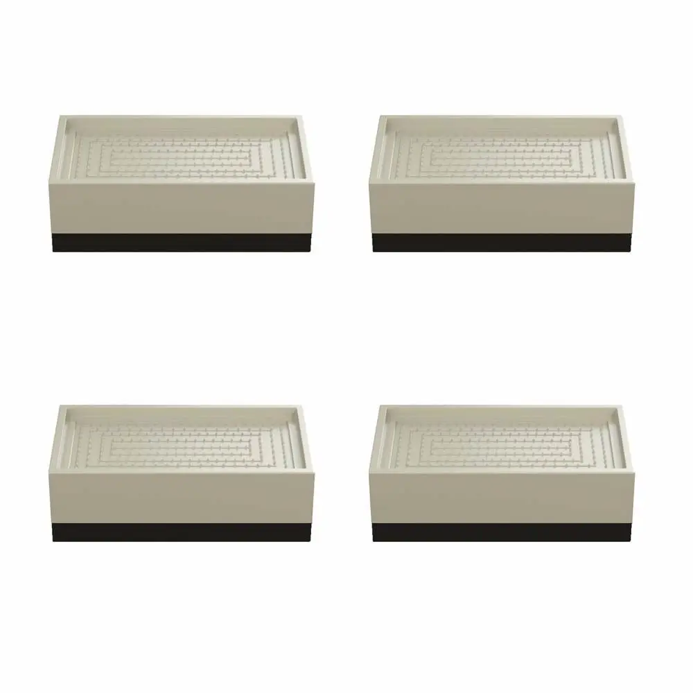 Heavy Duty Wear-resisting Sofa Anti Noisy Anti-slip Table Heightening Cushion Floor Protector Bed Riser Furniture Leg Pad