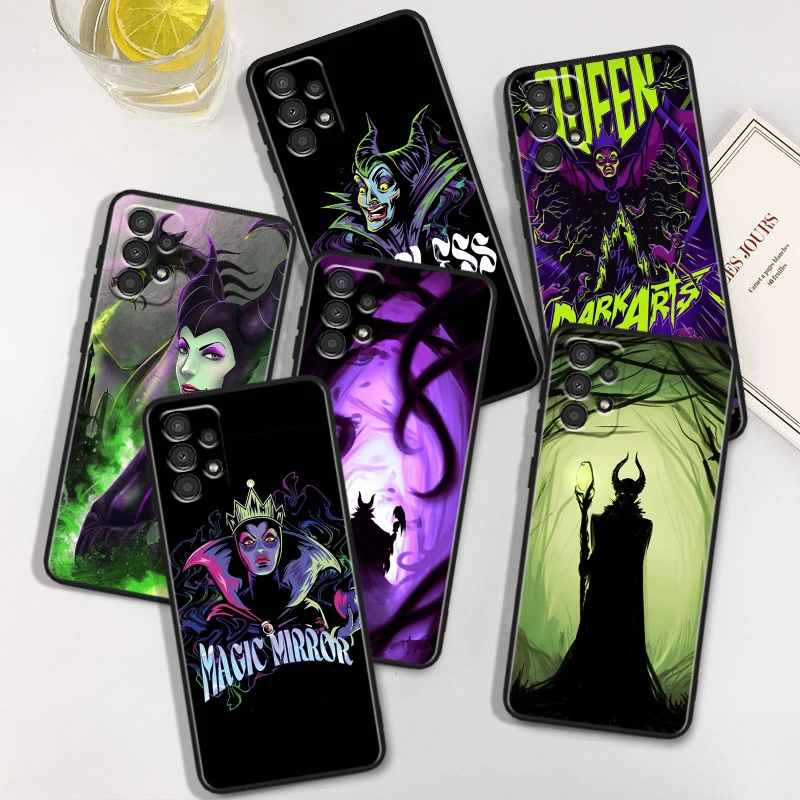 Disney Poison Queen For Samsung Galaxy A91 A81 A71 A51 A42 A31 A21S A12 A11 A04 S E A02S A01 Core Black Phone Case