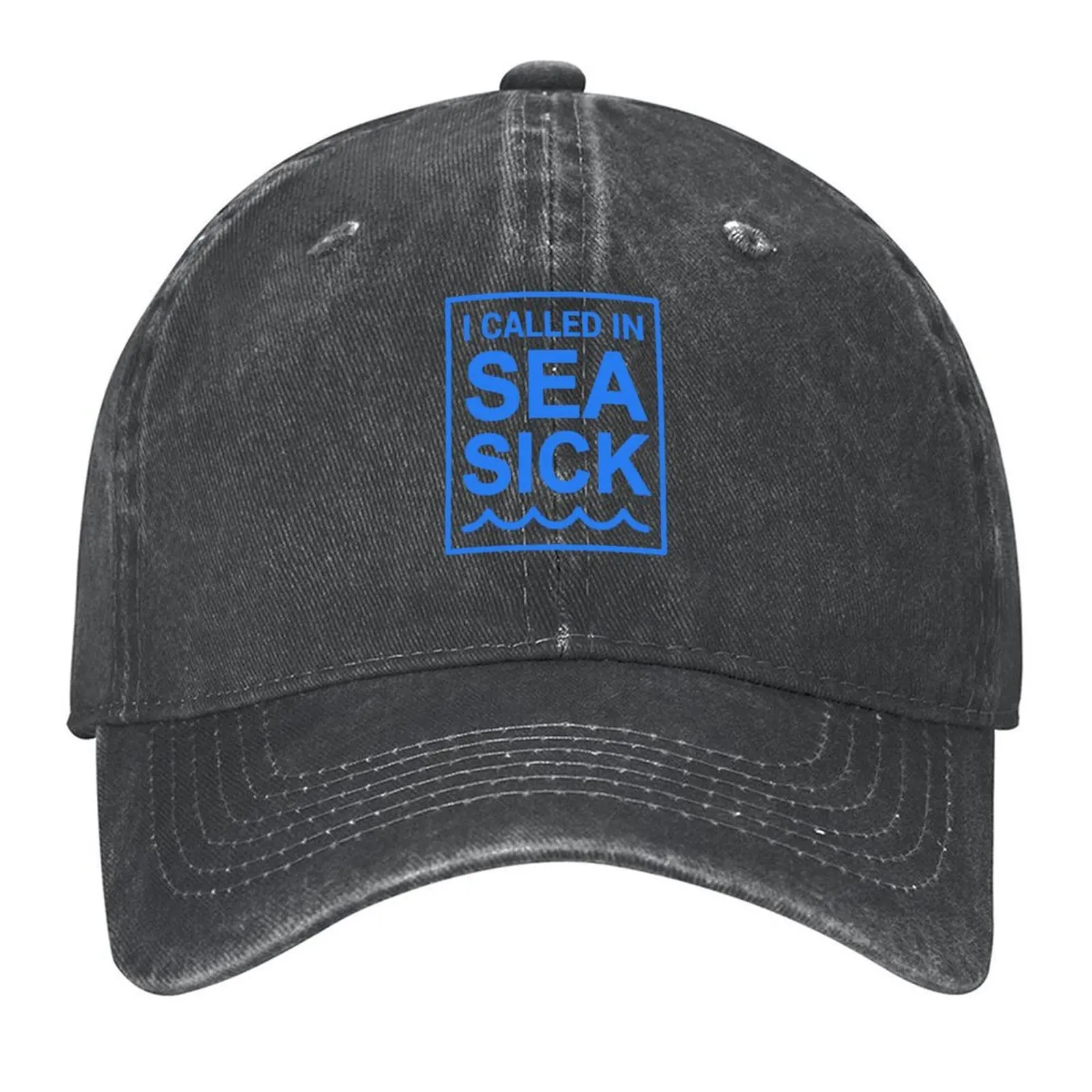 

I called in sea sick Baseball Cap fun hats Hood Hat Luxury Brand cute Women's Beach Men's