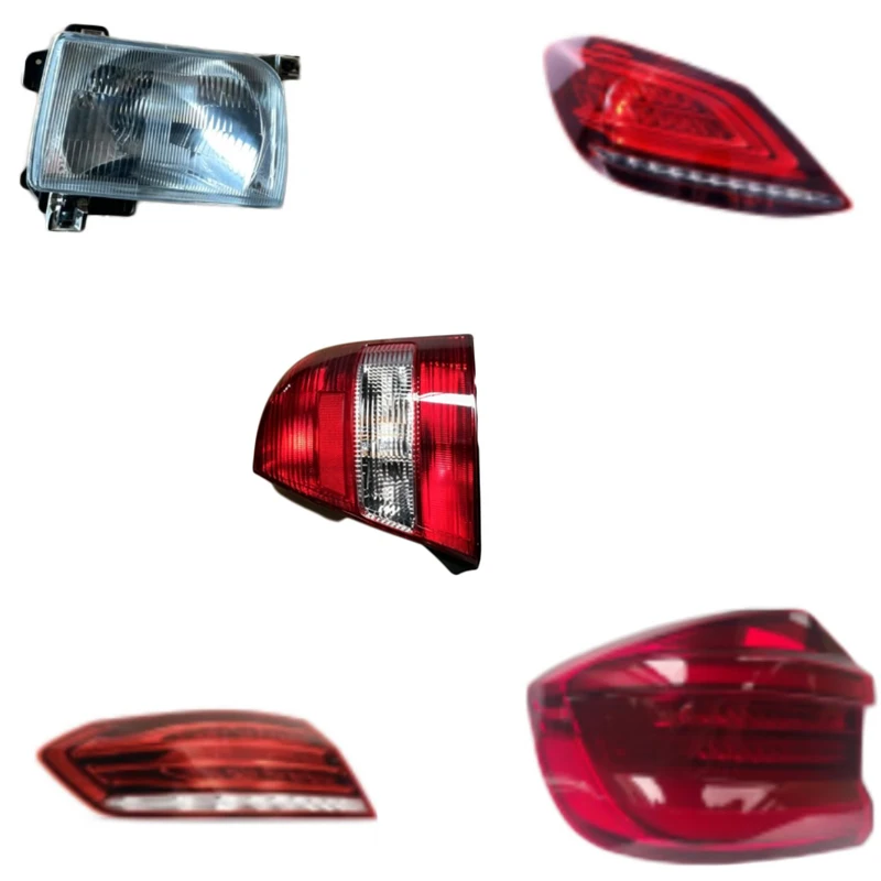 Lamp assembly, right and left front lighting lamp assembly combination, tail light combination, left tail light combination, lef