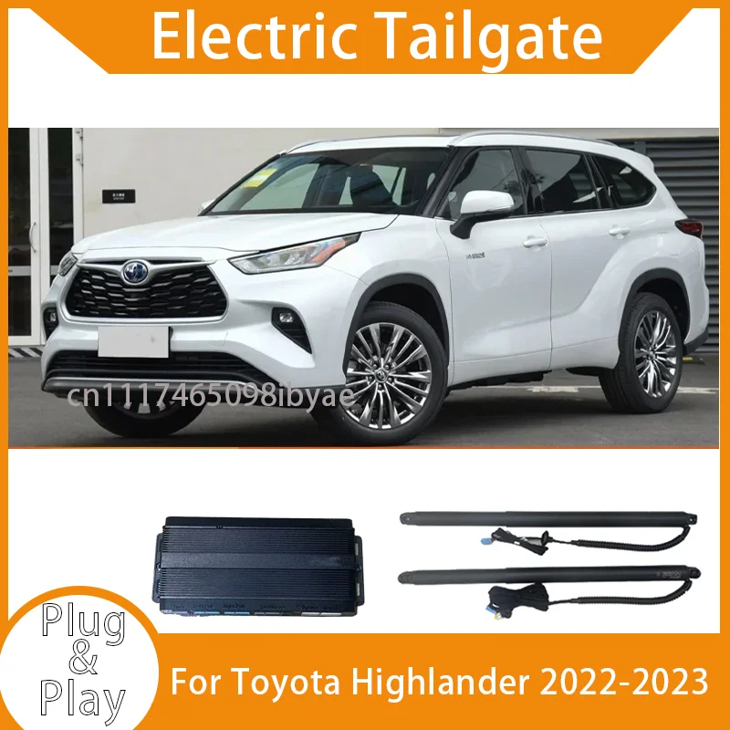 Electric Tailgate Intelligence For  Toyota Highlander 2022-2023 Automatic Induction Rear Door Lift Retrofit Car Electronics