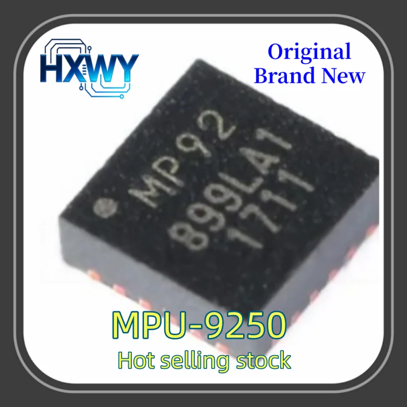 (1/5 pieces) MPU-9250 Silkscreen 9250 QFN-24 Attitude Sensor New Electronic Parts High Quality Fast Delivery In Stock