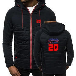Fabio Quartararo Motorcycle Rider Racing Autumn Czech Firearms Solid Hooded Cotton Suit 7 Colors Men Comfortable Coat Clothing