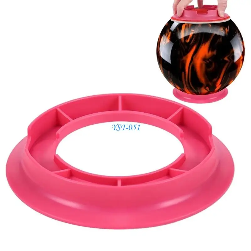 E15A Versatile Bowling Ball Sanding Pad Holder Converts to Stable Ball Stand 140mm