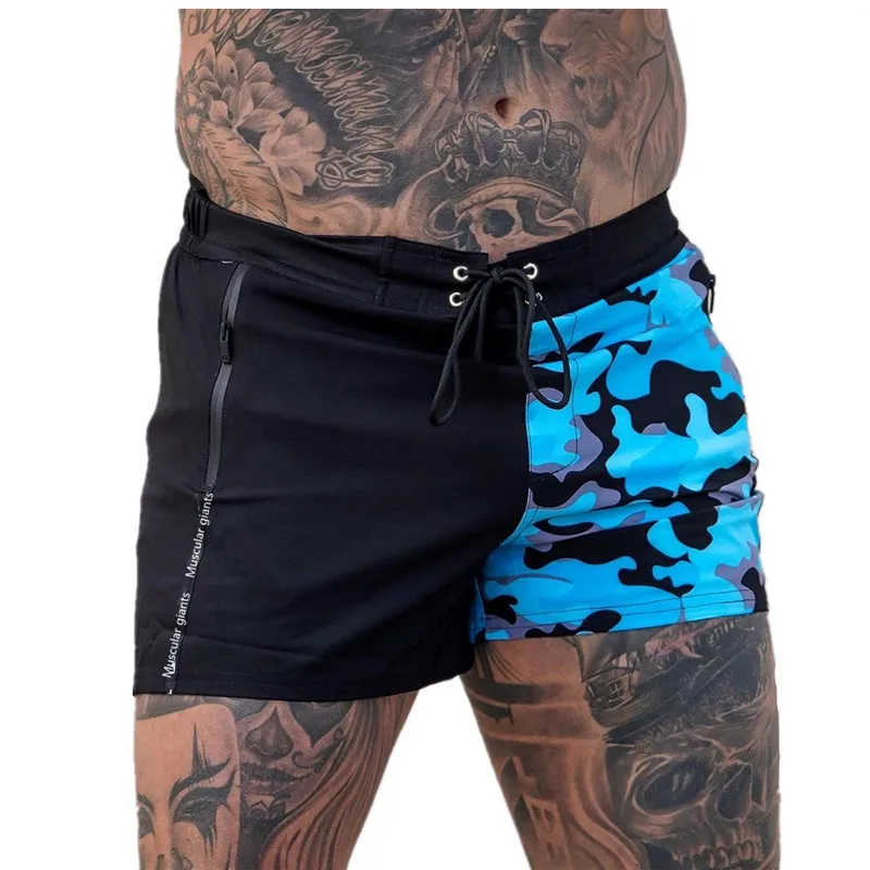 Men\'s Beach Shorts Boardshorts with Mesh Lining Mens Swimwear Beachwear Quick Dry Swim Shorts Swimming Trunks for Men