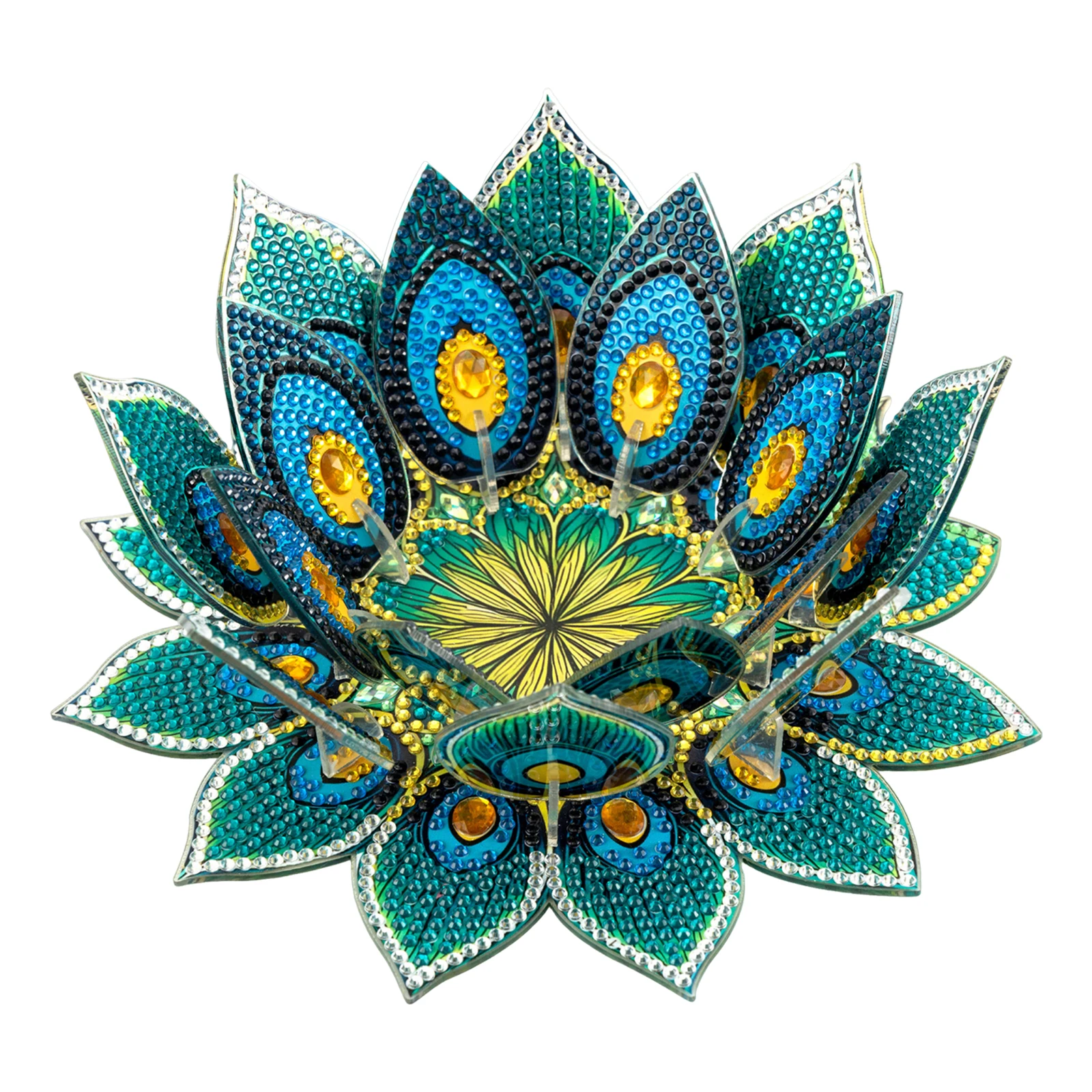Home Decor Handmade - 5D DIY Diamentowy Obraz Artystyczny Lotos
