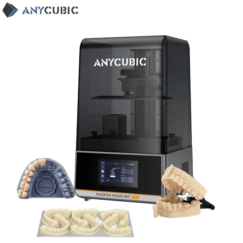 

ANYCUBIC Photon Mono M7 Pro 10.1'' LCD 3D-принтер для фотополимерной печати 14K Mono MSLA, скорость до 170 мм/ч, область печати 223*126*230 мм