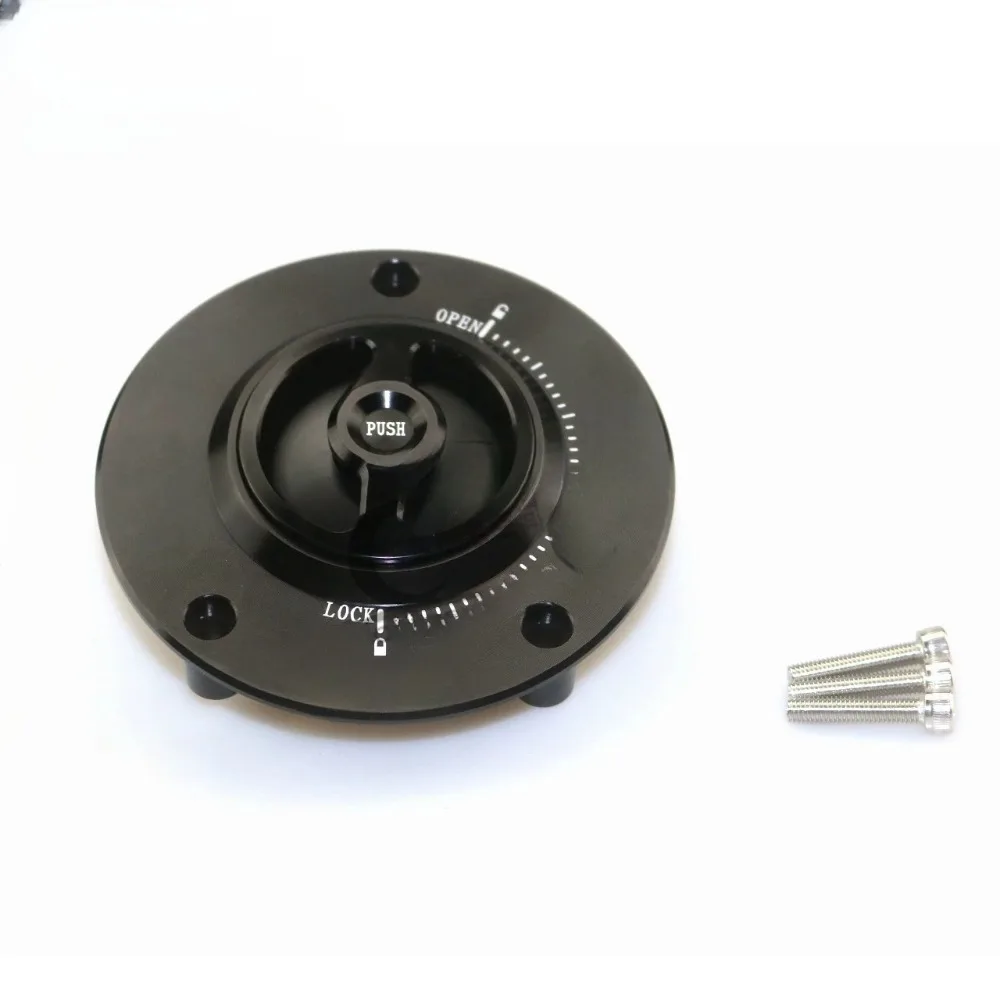 For Yamaha R3 R6 R7 R1 MT03 MT07 MT09 Modified Press on Quick Twist Fuel Tank Cap Genuine Brand New OEM