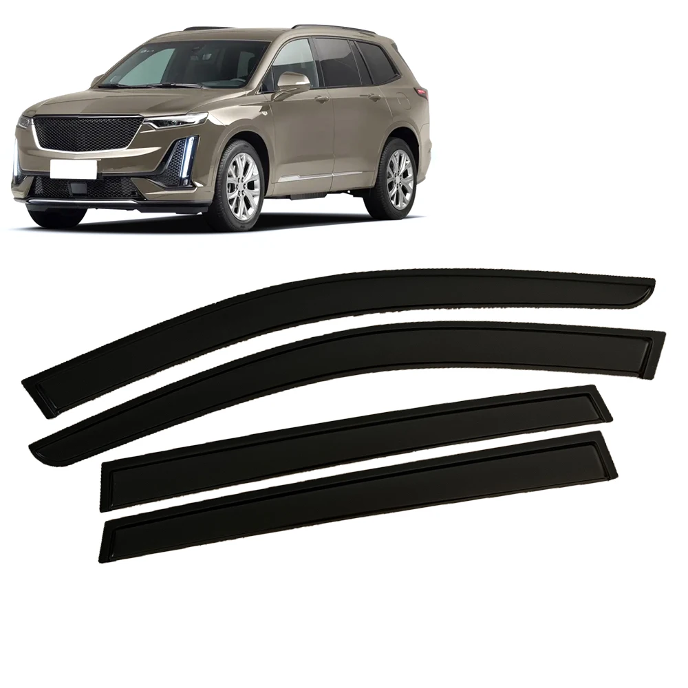 

Window Visor for CADILLAC XT6 2019-2020 Wind Deflectors Rain Guards Door Visor Vent Shades Ventvisor Sun Rain Vent Shades