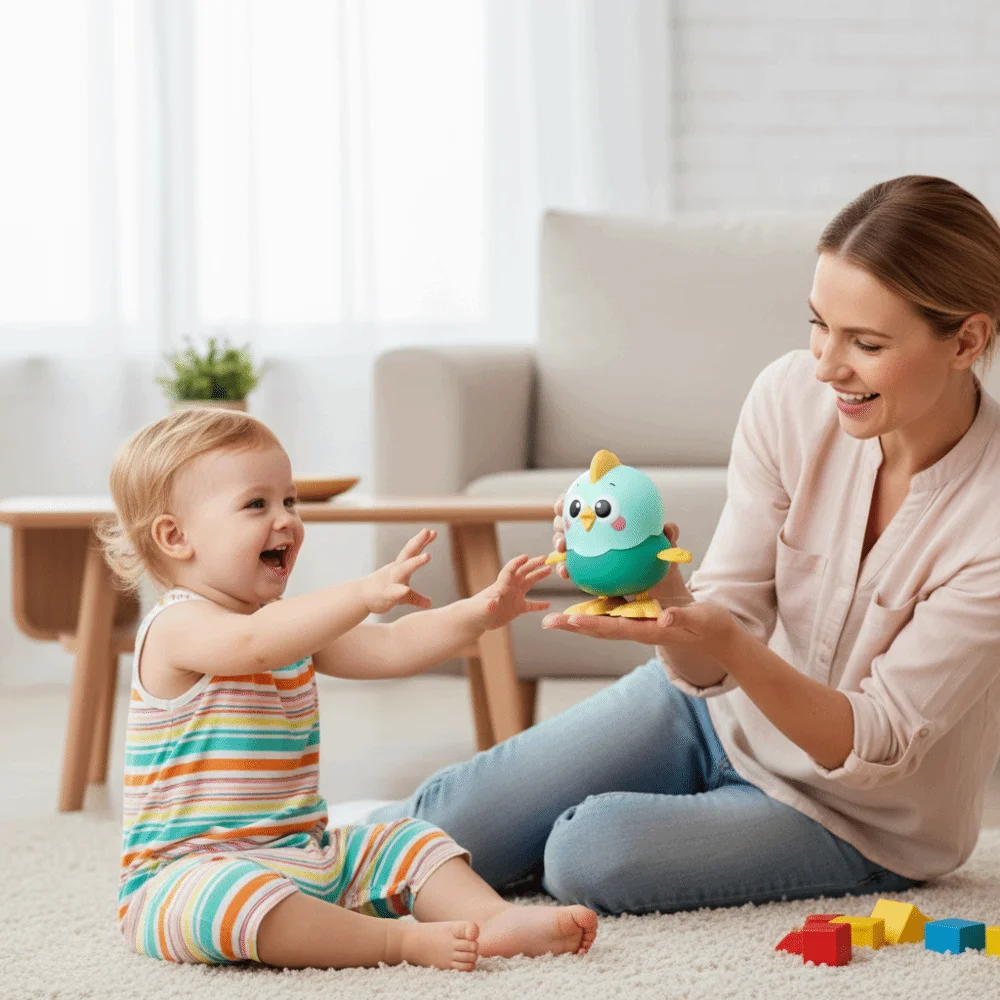 

Заводная игрушка-петушок с ярким дизайном, прочной конструкцией, забавным движением, в форме маленького животного, с качающимся движением, на пружине