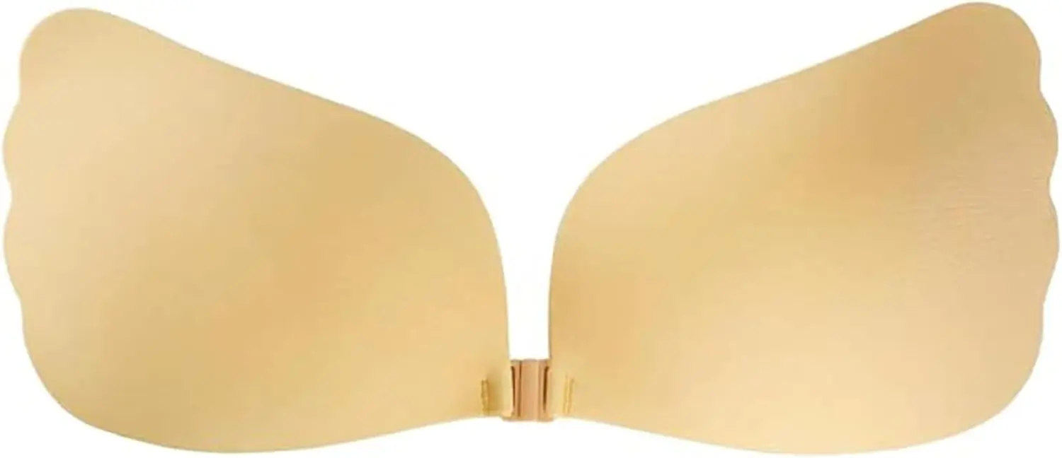 

Women's Sticky Bra, Backless Strapless Bra Push Up Adhesive Invisible Lift Up Bras for Backless Dress