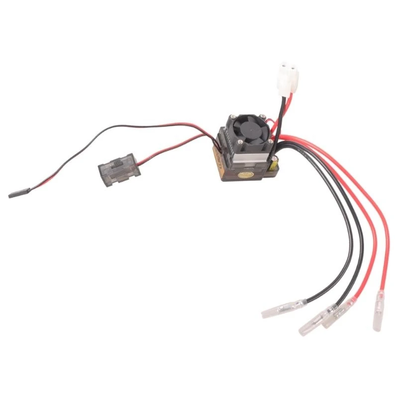 ブラシ付き ESC モーター電気スピードコントローラー 320A ESC 7.2V-16V デュアルウェイモーターアップグレードパーツ RC カー航空機ボート 15UB