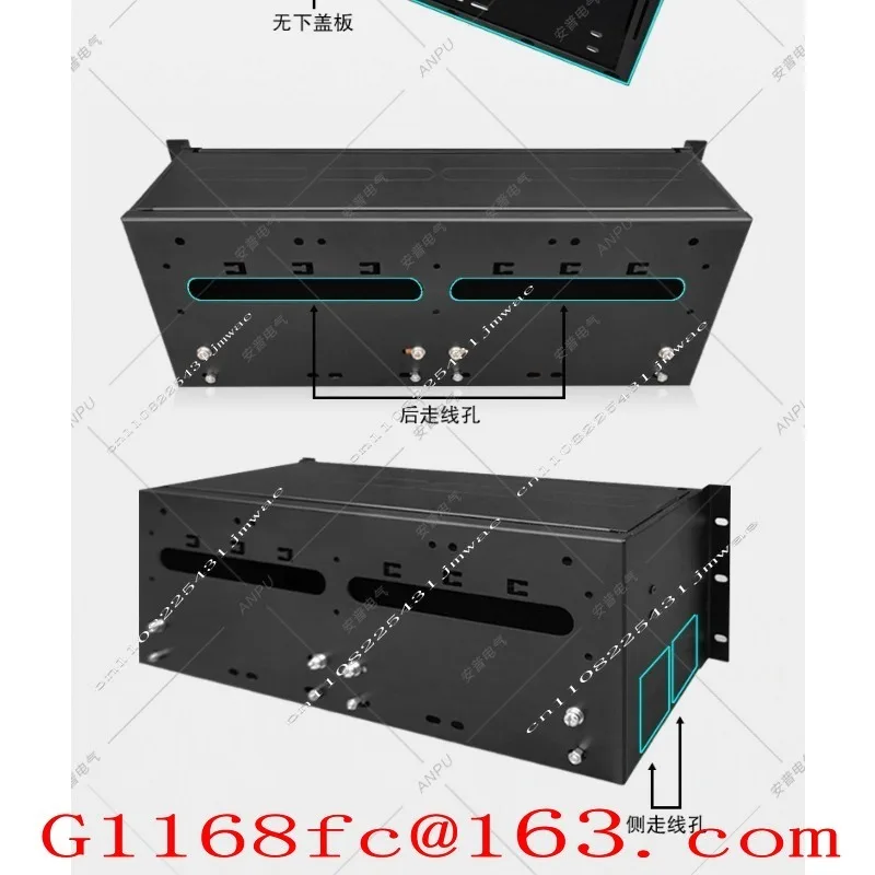 Cabinet Distribution Unit Box Panel Screen 19 Inch DC Module Three Single-phase Rack Top Power Distribution