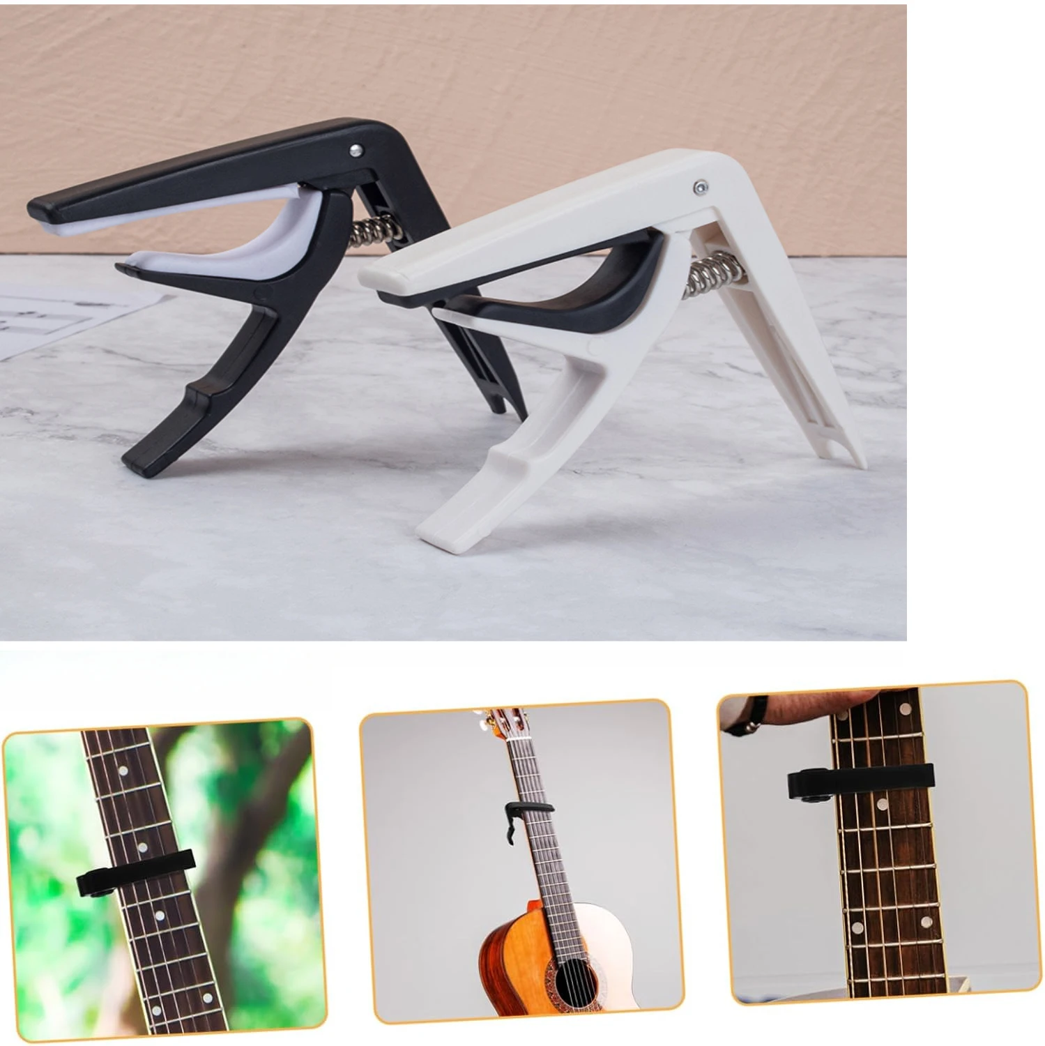 العالمي الغيتار الشعبي كابو القيثارة كابو الغيتار الكهربائي موالف الغيتار الصوتية ملحقات الآلات الموسيقية #2